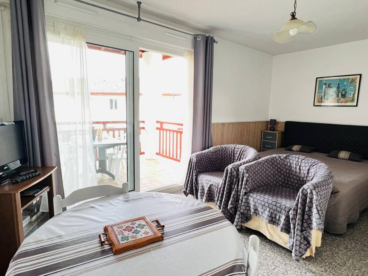 Appartement T1 Lumineux Avec Balcon Ensoleille Et Parking, 2 Couchages, Cambo-Les-Bains - Fr-1-495-16 Kültér fotó